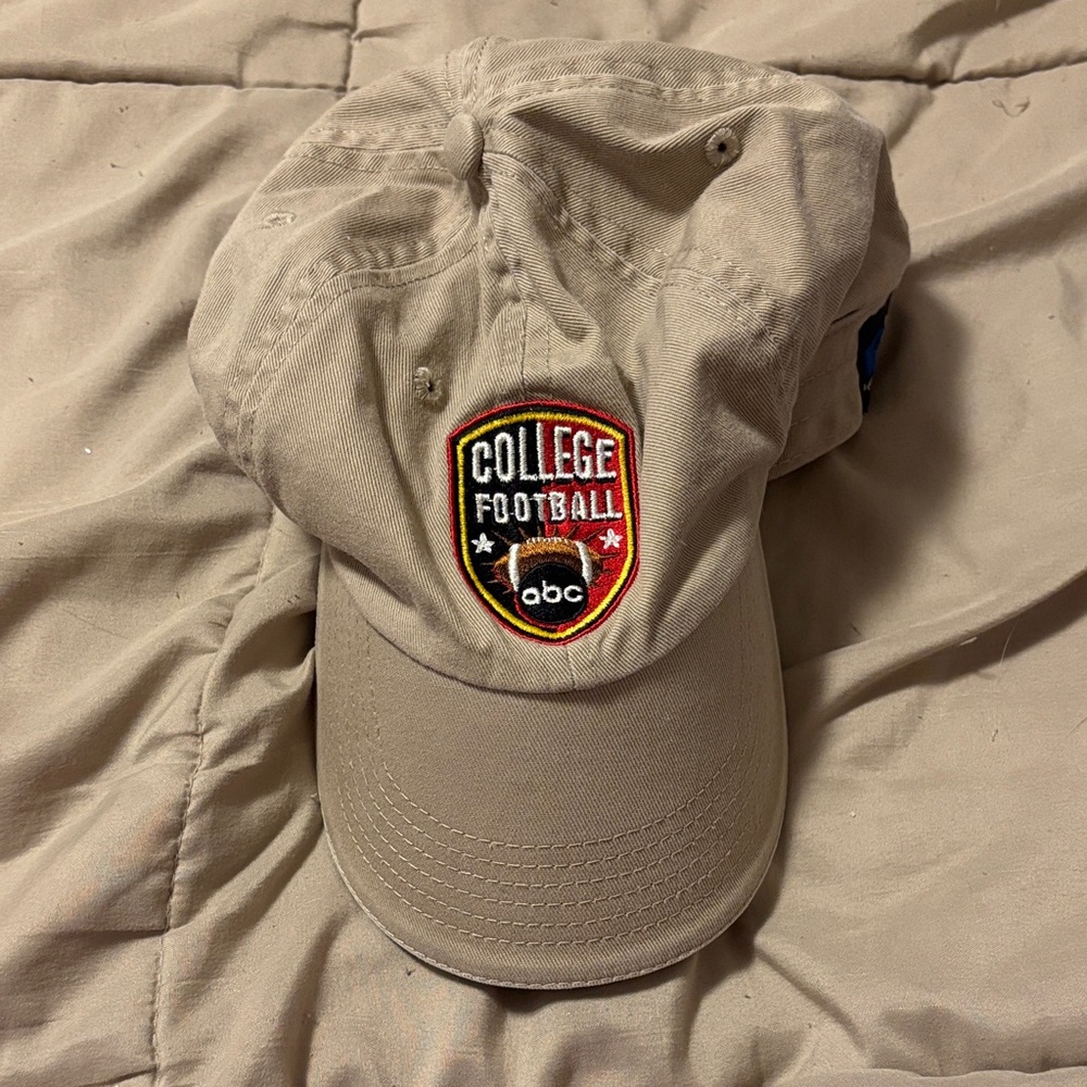 vintage abc college football baseball cap